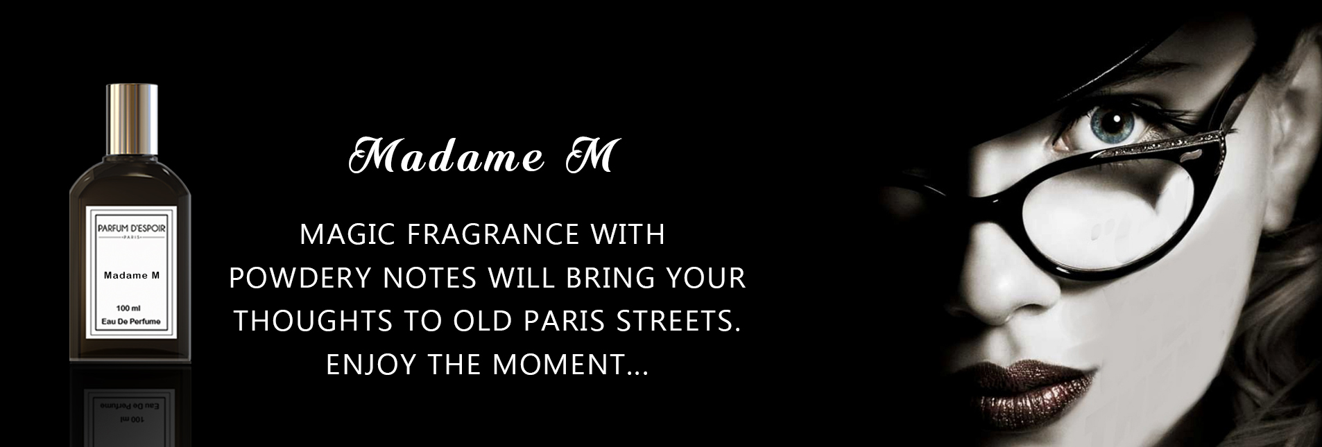 Madame M - Aldehyde perfume - Fresh Floral Perfume - Parfum D'espoir