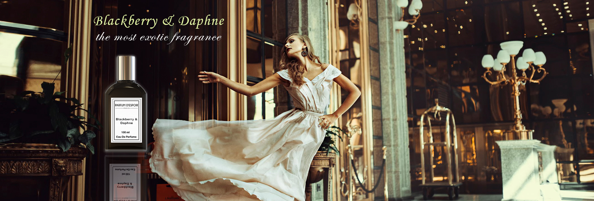 Blackberry and Daphne - original perfume - summer perfume - Parfum D'espoir