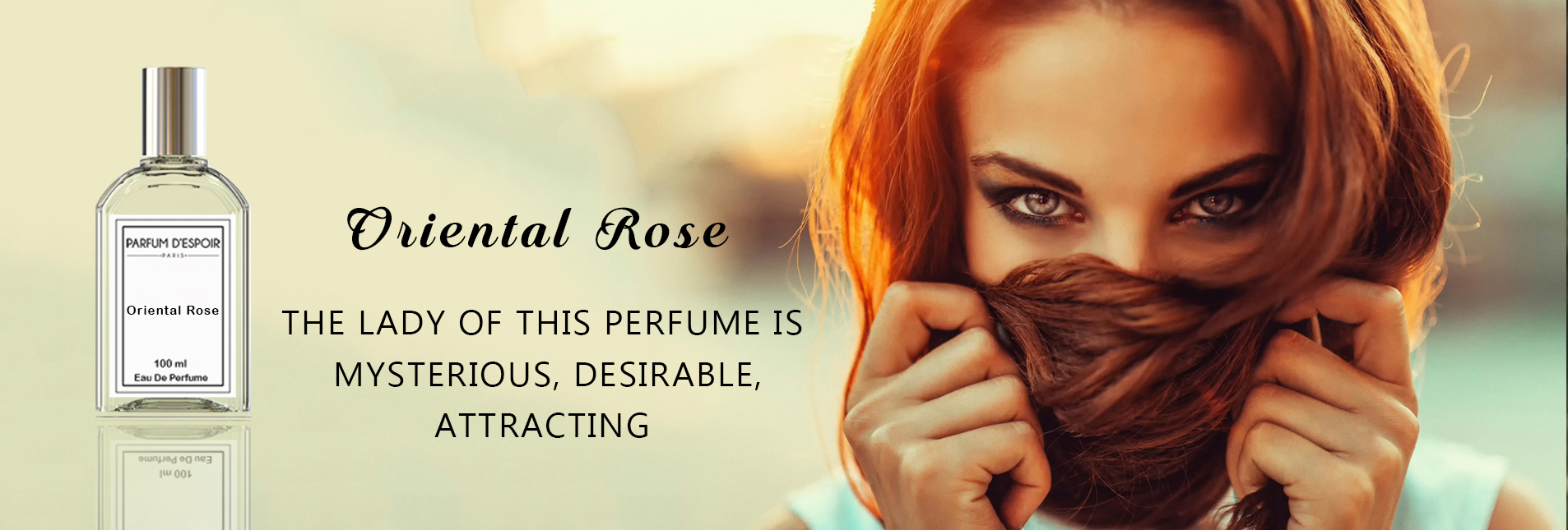 Oriental Rose - oriental woody perfume - original perfume - Parfum D'espoir