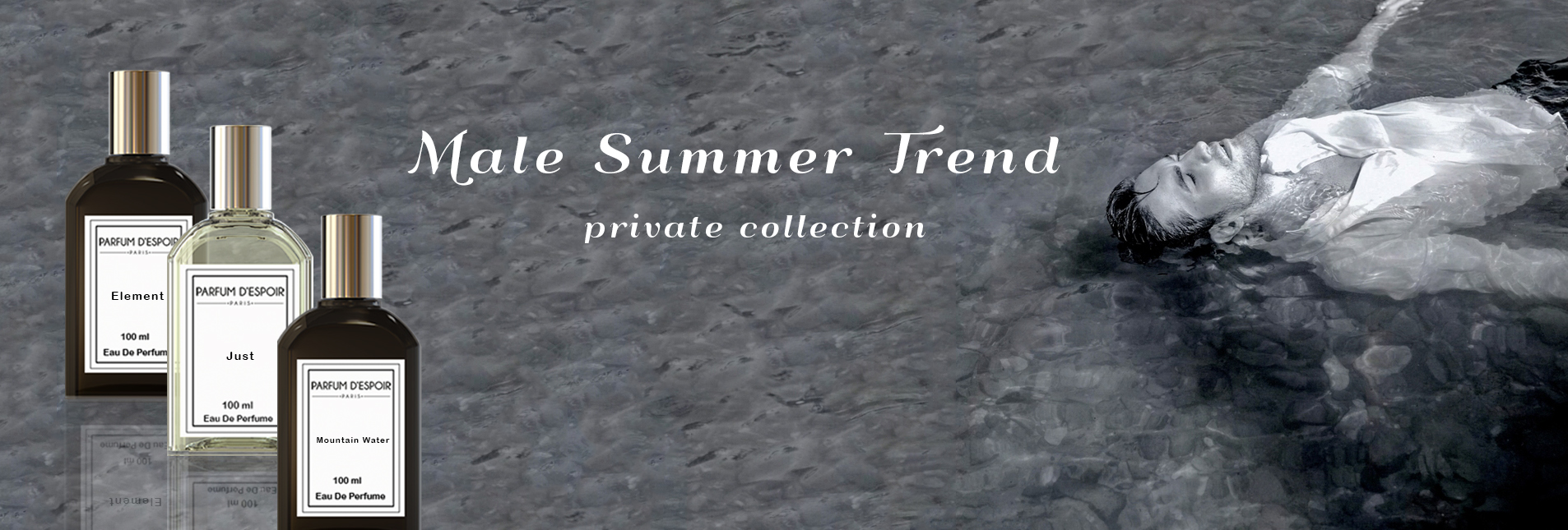 Male perfume - perfume for men - summer perfume - Parfum D'espoir