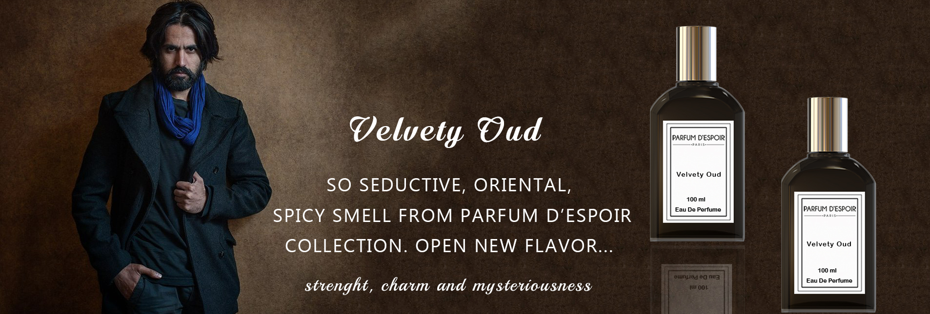 Oriental Woody fragrance - original perfume - parfum d'espoir - france