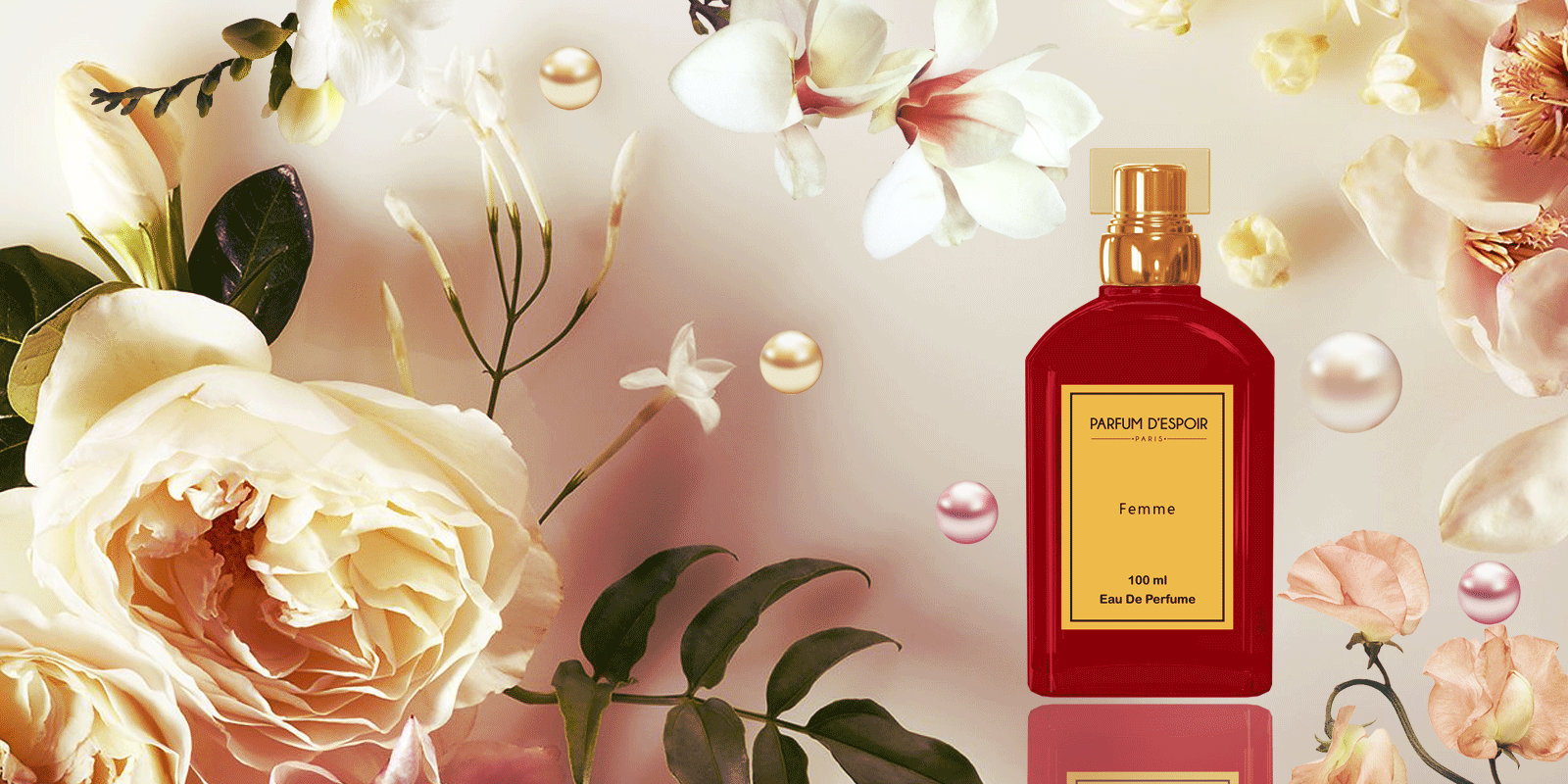 soft floral fragrance family - parfum d'espoir - original perfume