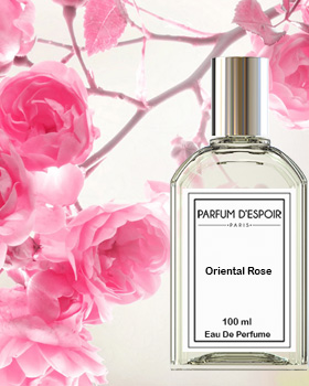 Oriental Rose - floral perfume for women - parfum d'espoir 